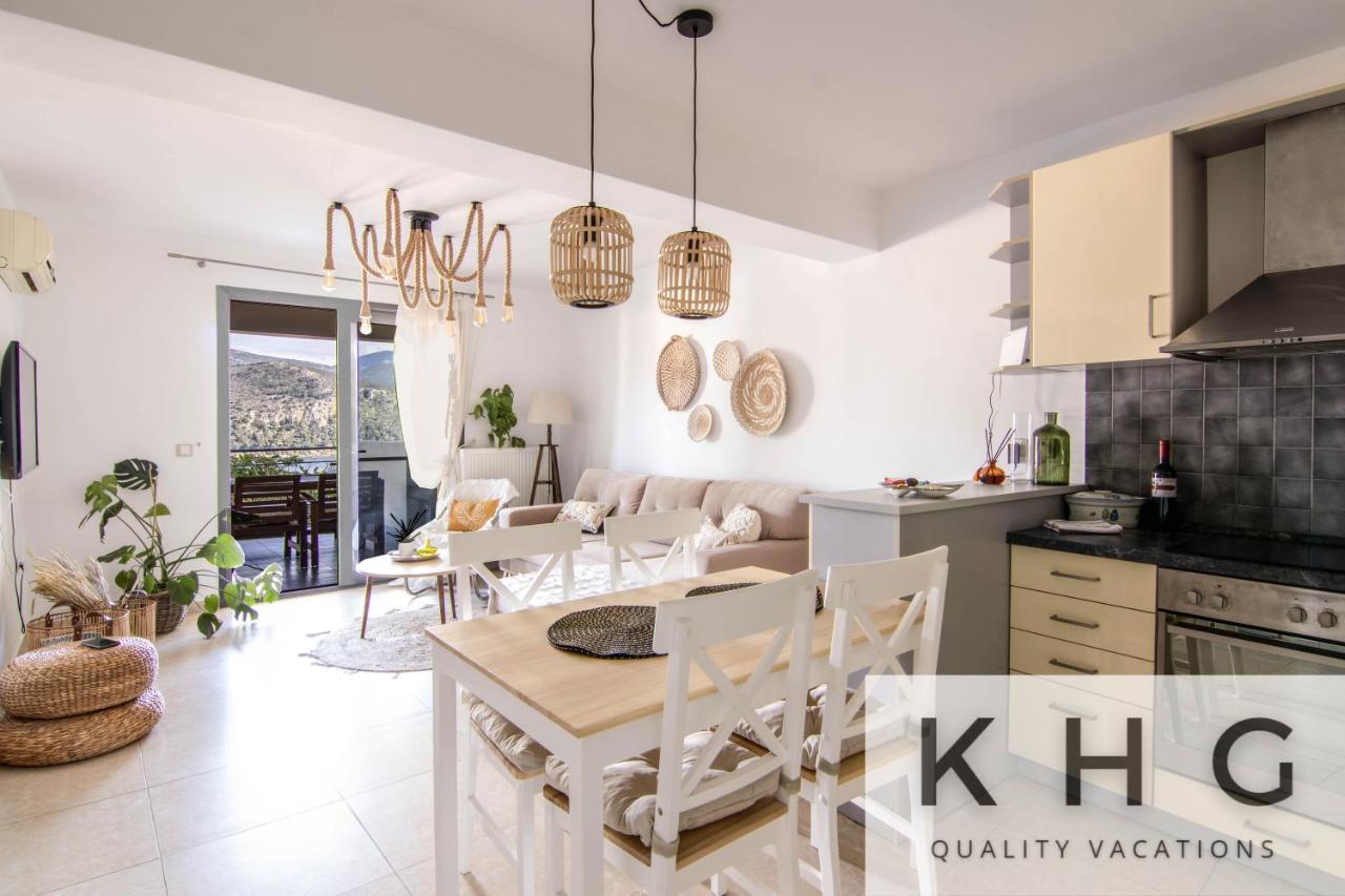 Majestic View Boho Style Retreat! Lägenhet Argostoli  Exteriör bild